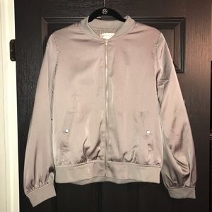 Philosophy Satin Bomber Jacket